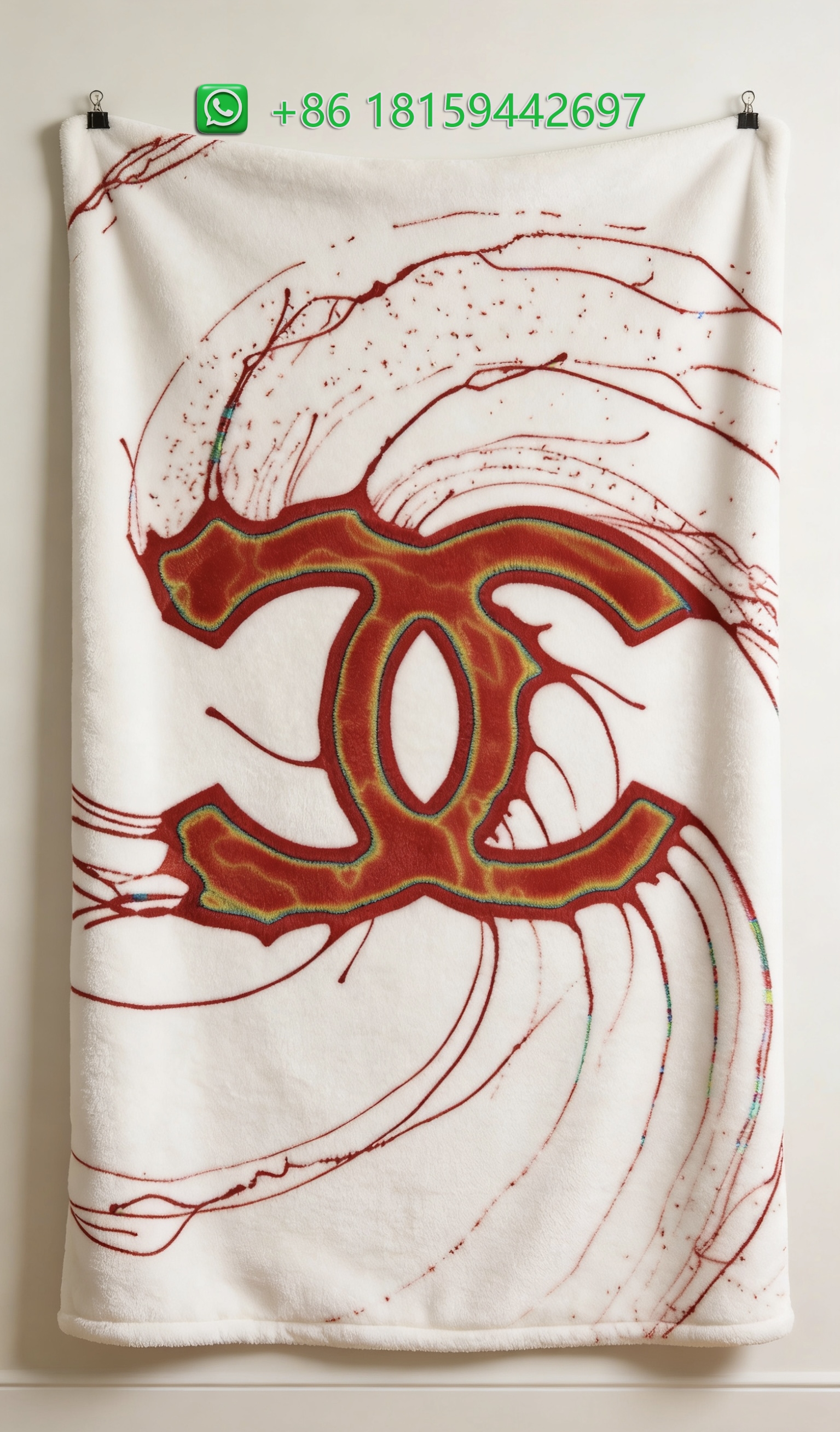 Chanel Throw Blankets